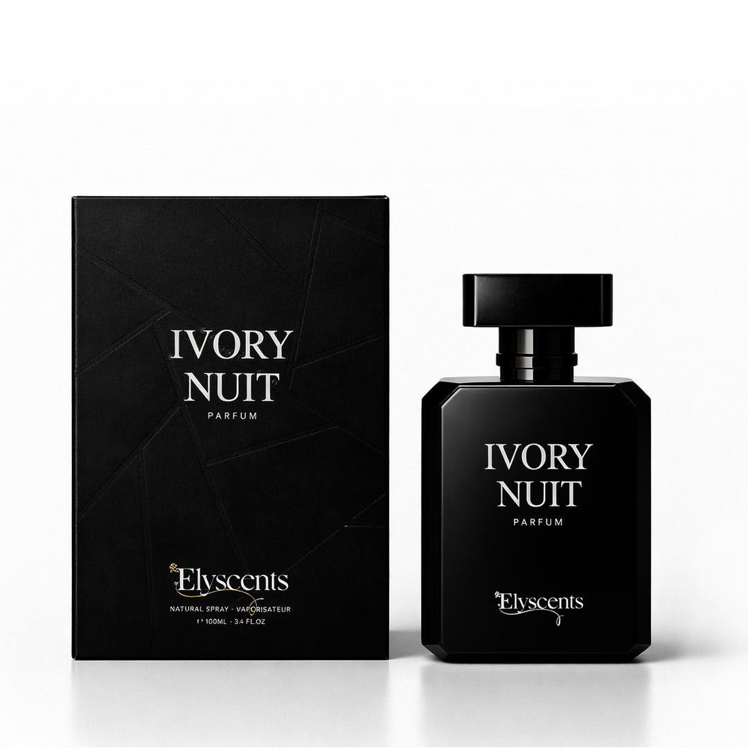 Perfect Combo perfume set with Desire Oud and Ivory Nuit by Elyscents UAE