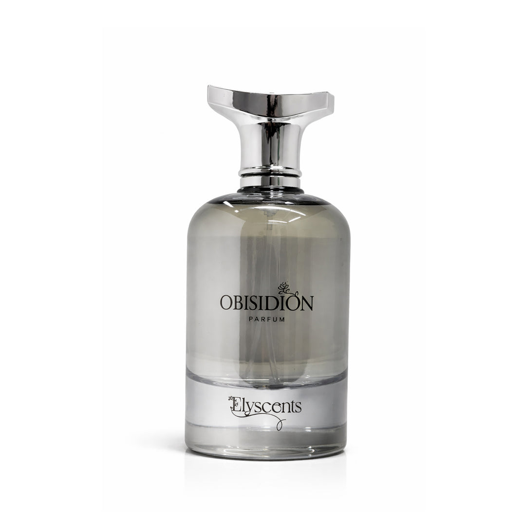 Obisidion fruity rose and oud perfume bottle by Elyscents UAE