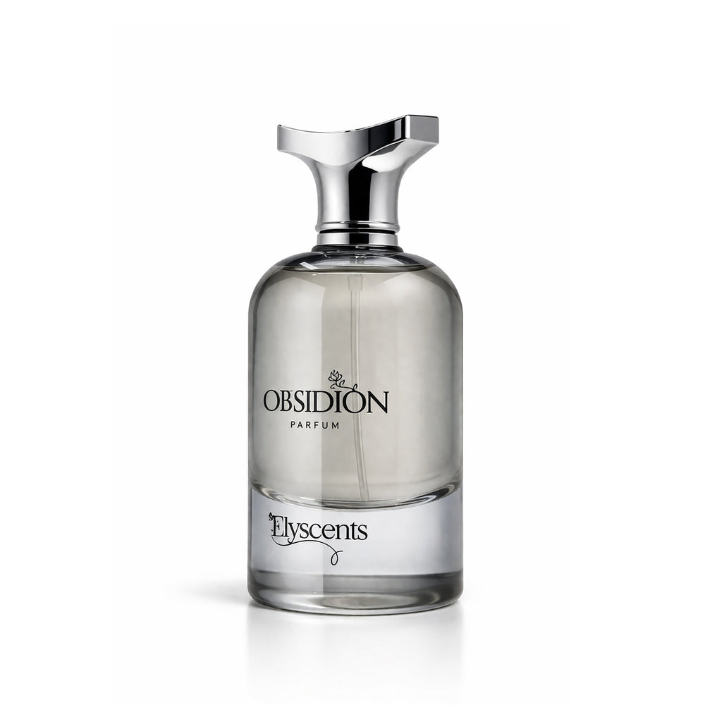 Obisidion fruity rose and oud perfume bottle by Elyscents UAE