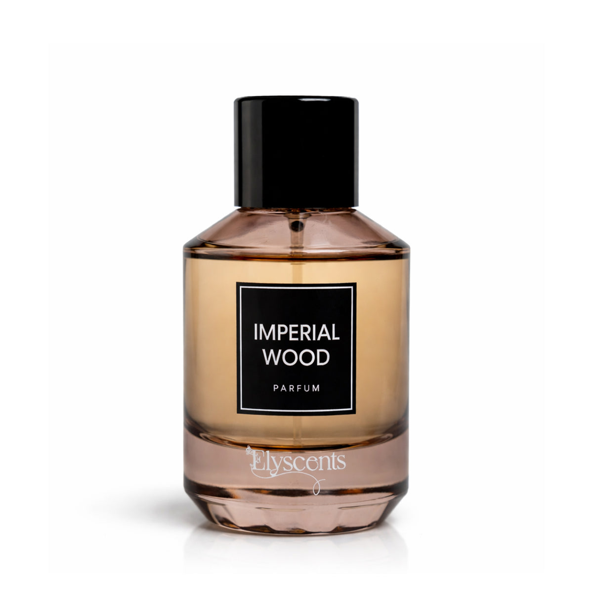 Imperial Wood smoky woody perfume bottle with warm spice by Elyscents UAE